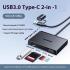 UGREEN 45178 2 In 1 USB A / Type C to SD / TF / NM Card Reader for Apple / Huwei / Android
